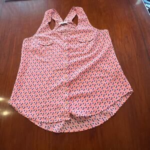 Mine, Size S, Coral Color Dressy Tank